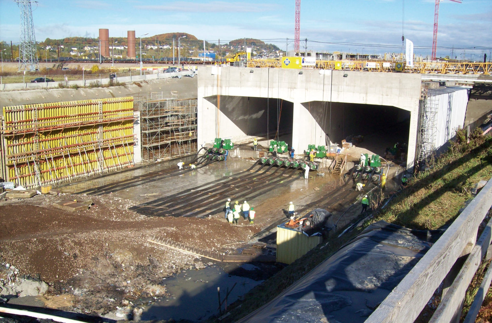 Liaison Micheville Motorway Tunnel, EschsurAlzette (Luxembourg)